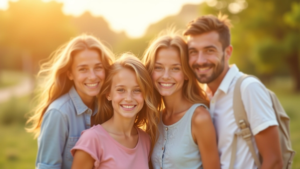 Famille heureuse planifiant ses vacances ensemble avec sourires et documents organisés